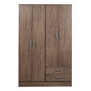 Placard Melamina Dormitorio 4ptas 2caj Clasico
