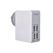 Cargador Pared 4Pto Usb ICHAR34 Tgw