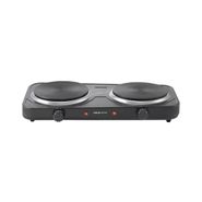 Anafe Eléctrico Kanji 2 Hornallas KJH-HP2200BDD 2200W Negro