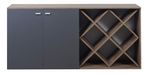 Rack-Mesa-Para-Tv-Bahiut-Comoda-Bar-2-Puertas---Bodeguero--Nebrasca-Gris--Gris-Sombra