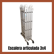 GardenLife - Escalera Multifunción Alum 12 escalones (TE1600)