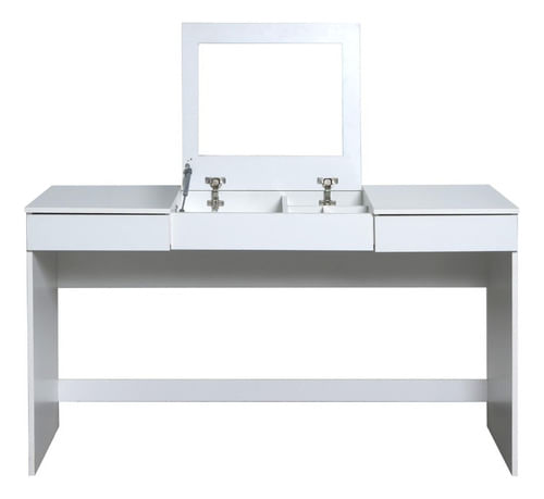 Escritorio-Camarin-Mueble-Tocador-Con-Espejo-Melamina--------Blanco