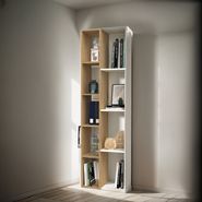 Biblioteca Con Estantes Moderna Minimalista Oficina+++