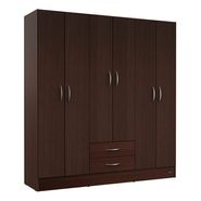 Placard De Abrir 169 Cm Linea Economica 6 Ptas 2 Cajones + +