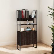 Biblioteca Estilo Industrial Estanteria Melamina + Hierro