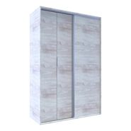 Ropero Placard Melamina 2 Puertas Abrir 1 Puerta Corrediza