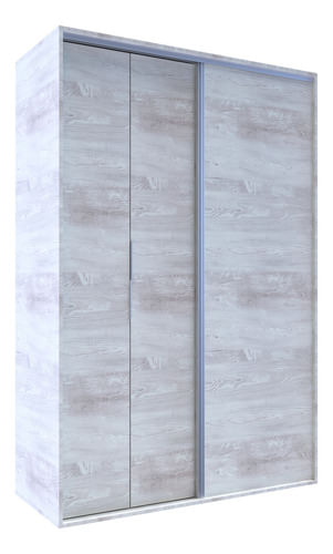 Ropero-Placard-Melamina-2-Puertas-Abrir-1-Puerta-Corrediza-Pino-Cascina