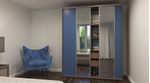Placard-Ropero-2-Ptas-Corredizas-2-Ptas-De-Abrir-C--Espejos-Color-Roble-Davos---Azul-Cosmico