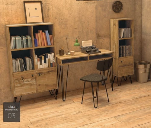 Escritorio-Linea-Industrial-Atakama-110x80x44cm-Melamina-18---Envio-Sin-Cargo-Capital-Federal-Atakama
