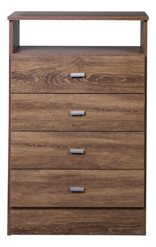 Comoda-Chifonier-Cajonera-4-Caj-Interior-De-Placard-Moccha