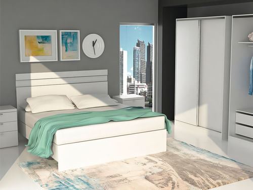 Respaldo-De-Cama-Sommier-Cabecera-2-Plazas-Melamina-Mosconi