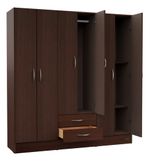 Placard-Ropero-169-Mts-6-Ptas-De-Abrir-2-Caj-Simil-Laqueado-Chocolate