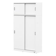 Combo De Placard + Baulera 1,40 Mtrs. Con Puertas Corredizas