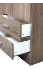 Placard-Tana-Plus-6ptas-4caj-Melamina-Dormitorio----Color-Moccha