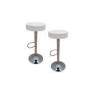 Set x2 Banqueta Cooper Delos KBANS Blanco