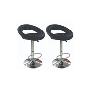 Set x2 Banqueta Delos PRBA04 Bogart Negro