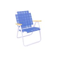 Sillon 10001 Apoyo Madera Azul Descansar