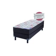 Sommier y Colchón de Resorte Tirreno Inducol 1 Plaza Numa 80x190 + 1 Almohada