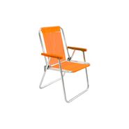 Sillon Morris 80030 Aluminio Naranja Descansar