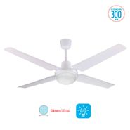 Ventilador De Techo Liliana Vthb114 5 Velocidades Plafon Blanco