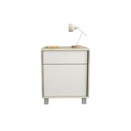 Mesa de Luz 6426 Cajón y Puerta Nevado Blanco