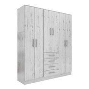 Placard Ropero Ptas Abrir 1,77 Orlandi Con Corred Metalicas
