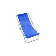 Reposera Perezosa Hilgert 0306 Aluminio 4 Pos Azul