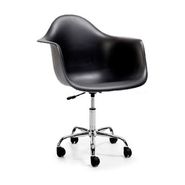 Sillon Garden Life Eames Oficina Giratorio Negro F901901