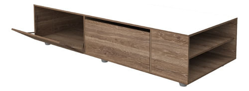 Cama-Box-Base-Para-Sommier-De-1-Plaza-Con-2-Puertas-Y-Estantes-Color-Roble-Davos-Marron-Trufa-Delos