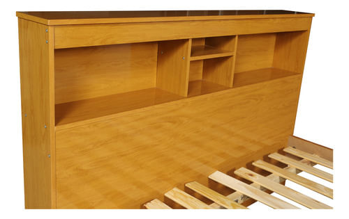 Base-Cama-Dos-Plazas-Dormitorio-Respaldo-Con-Repisa----Color-Roble-Repisa