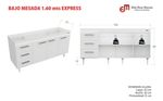 Bajo-Mesada-160-Mt-Estantes-Cajones-Sin-Bacha-Color-Blanco