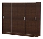 Placard-Ropero-Dakar-3-Puertas-Corredizas-220×54×183-Cm-Color-Wengue