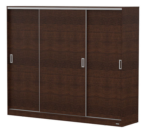 Placard-Ropero-Dakar-3-Puertas-Corredizas-220×54×183-Cm-Color-Wengue