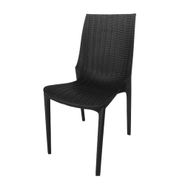 Silla Laury Harmony 16109 Simil Ratan Negra