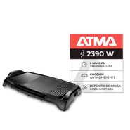 Parrilla Electrica  Atma Pg4731p Con Grill Sin  Tapa