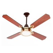 Ventilador De Techo Boher Vtml 420 Dc Led 4p Cedro/haya 030092