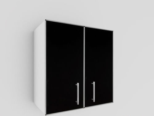 Alacena-Modulo-Organizador-De-Cocina-Lavadero-60cm-2ptas-Negro
