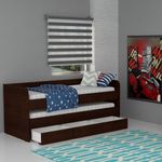 Carro-Cama-1-Plaza-Infantil-Juvenil-Melamina-C--Ruedas-------Wengue1-Plaza