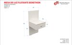 Mesa-De-Luz-Flotante-Mosconi-Benethon-90-X-45-X-41-Cm-Dormitorio-Color-Wengue