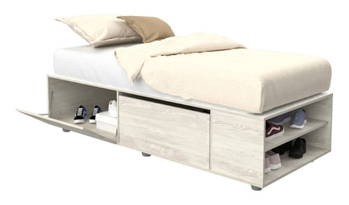 Cama-Box-Base-Para-Sommier-De-1-Plaza-Con-2-Puertas-Y-Estantes-Color-Pino-Cascina-Delos