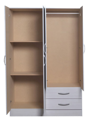 Placard-Ropero-12m-Armario-Dormitorio-4ptas-2caj-Melamina-Blanco-alpino