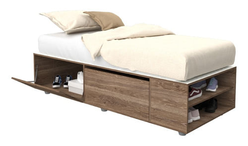 Cama-Box-Base-P--Sommier-De-1-Plaza-Con-2-Puertas-Y-Estantes-Roble-Davos-Marron-Trufa