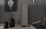 Biblioteca-Modular-Nordico-Apoyo-Oficina-Cocina-Living-Promo---Envio-Sin-Cargo-Capital-Federal-Olmo-Gris