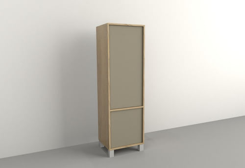 Biblioteca-Modular-Nordico-Apoyo-Oficina-Cocina-Living-Promo---Envio-Sin-Cargo-Capital-Federal-Olmo-Gris