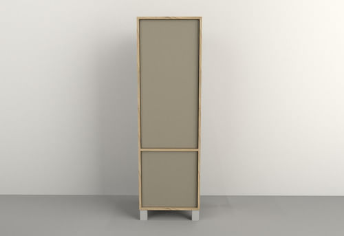 Biblioteca-Modular-Nordico-Apoyo-Oficina-Cocina-Living-Promo---Envio-Sin-Cargo-Capital-Federal-Olmo-Gris