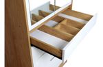 Placard-Ropero-Vestidor-Moderno-070m-2ptas-4caj-C-espejos-HICKORY-CON-BLANCO
