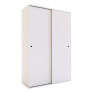 Placard Ropero 1,20 Mts Melamina 2 Puertas Corredizas 2 Caj.