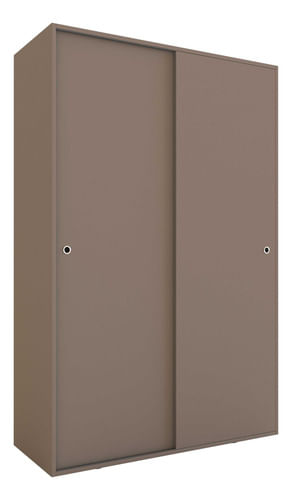 Placard-Ropero-120-Mts-Melamina-2-Ptas-Corredizas-2-Caj-----Gris-cubanita