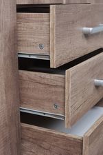 Placard-Ropero-Dormitorio-Melamina-4ptas-4caj-Organizador----Color-Nebraska-Gris