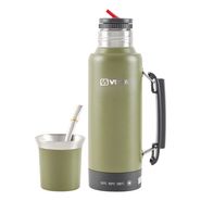 Termo Eléctrico Vitta 1 Litro 2 En 1 Mate Y Bombilla E-termo